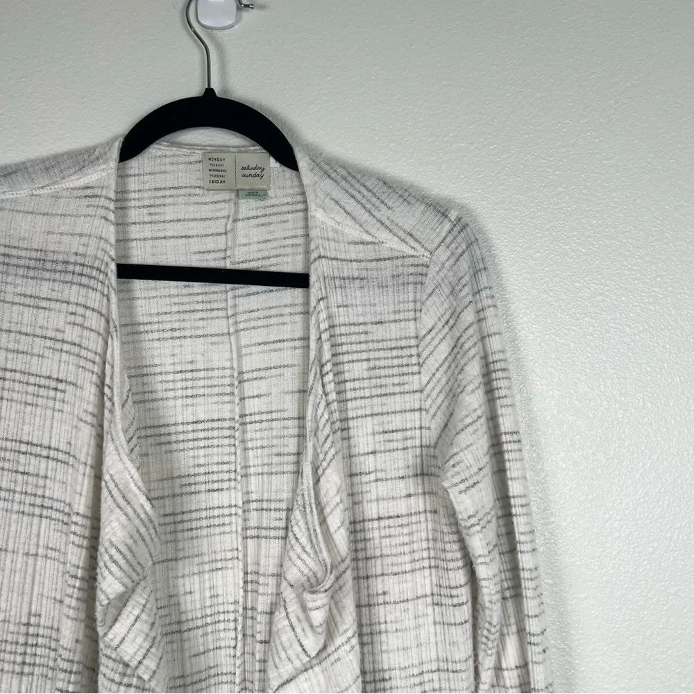 Anthropologie Saturday Sunday‎ Cream Cardigan - Image 2