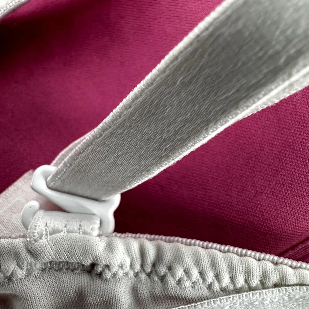 Pink Victoria's Secret Wear Everywhere Wireless Push Up Bra White Pink 34B - Image 2