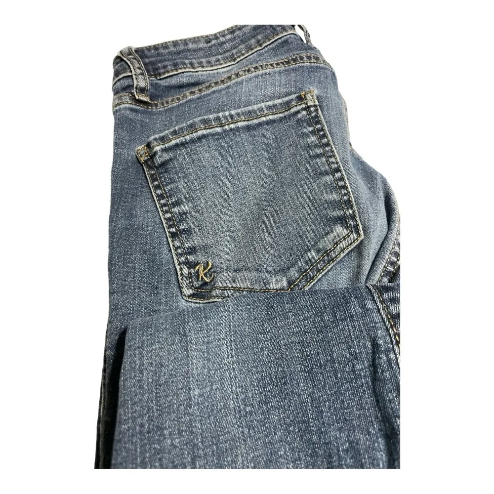 Kut From The Kloth Women's Size 6 Jeans Mia Fab Ab Toothpick Skinny Distressed - Image 7