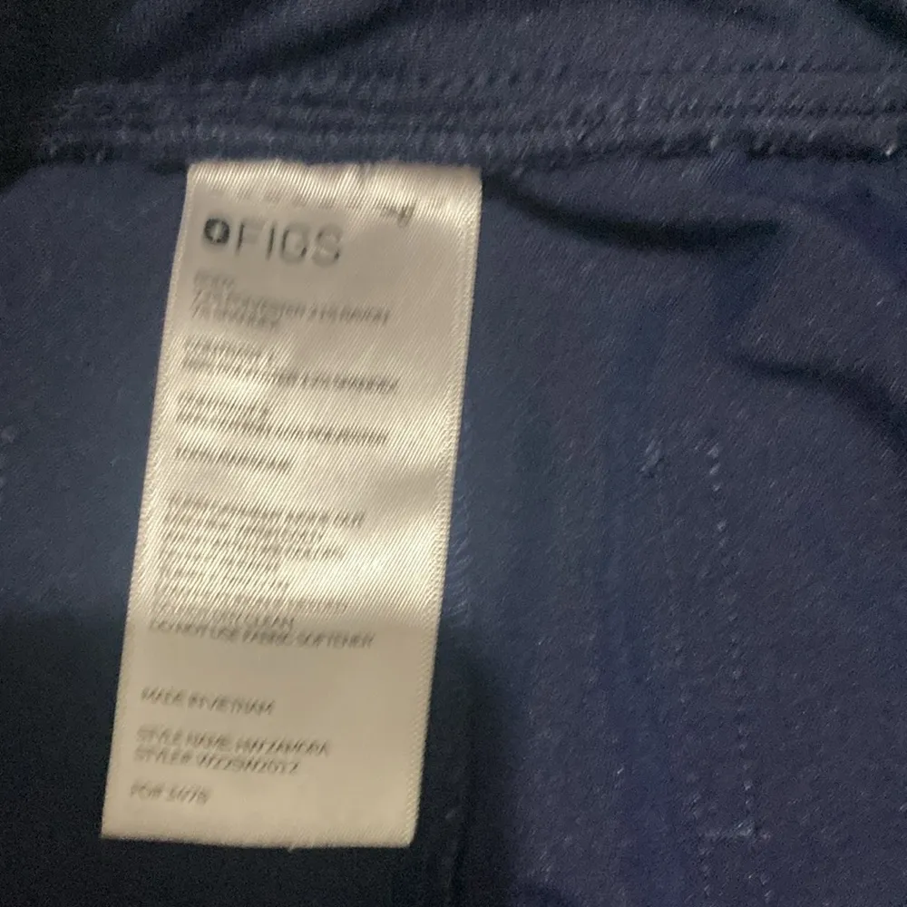 Figs Zamora Navy Blue Joggers Women’s Size Medium Scrub Pants - Image 11