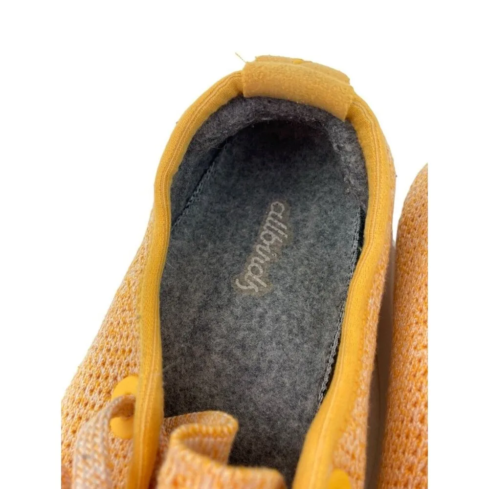 Allbirds Comfort Mesh Shoe Womens Sz 7 Yellow  Knit Wool Lace Up Running Sneaker - Image 8