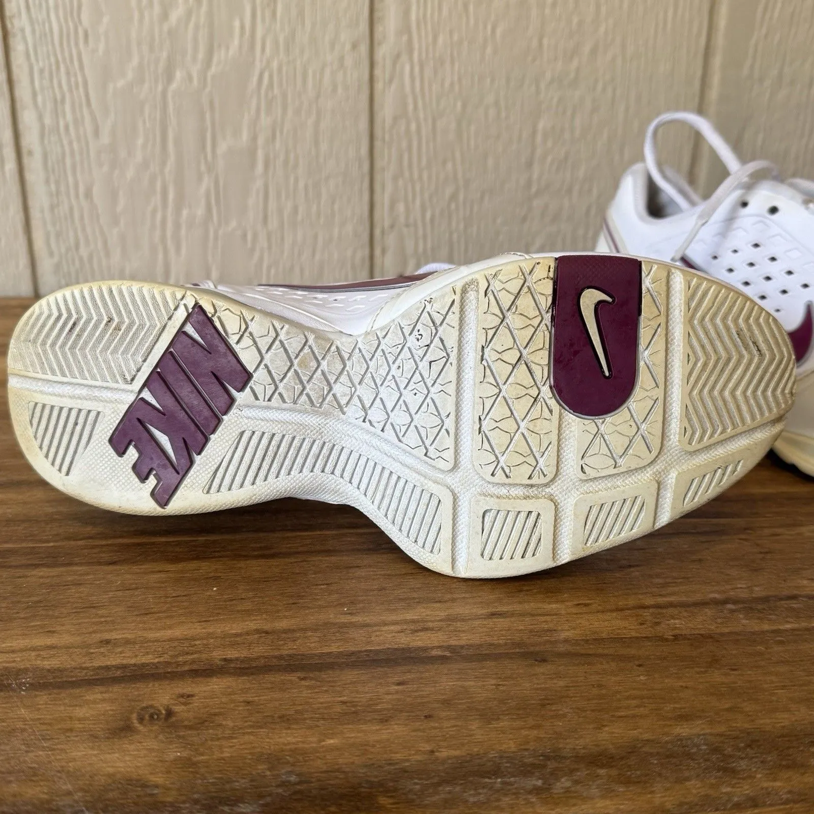 Nike Womens Reax Rockstar 415355-101 White Pink Casual Shoes Sneakers Size 6.5‎ - Image 7