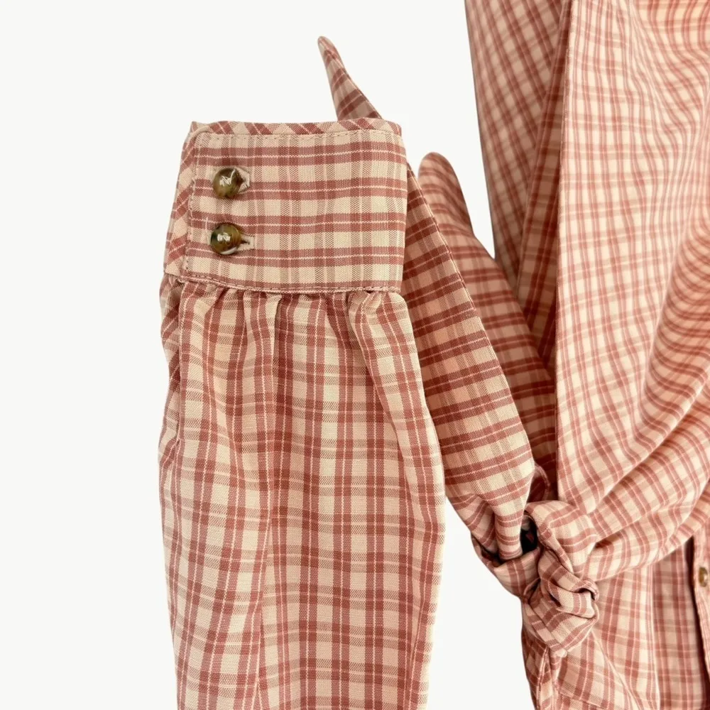 Sézane Women’s Jamey Robe Linen Blend Wrap Shirt Mini Dress | 36 (4) | Rose Pink - Image 14