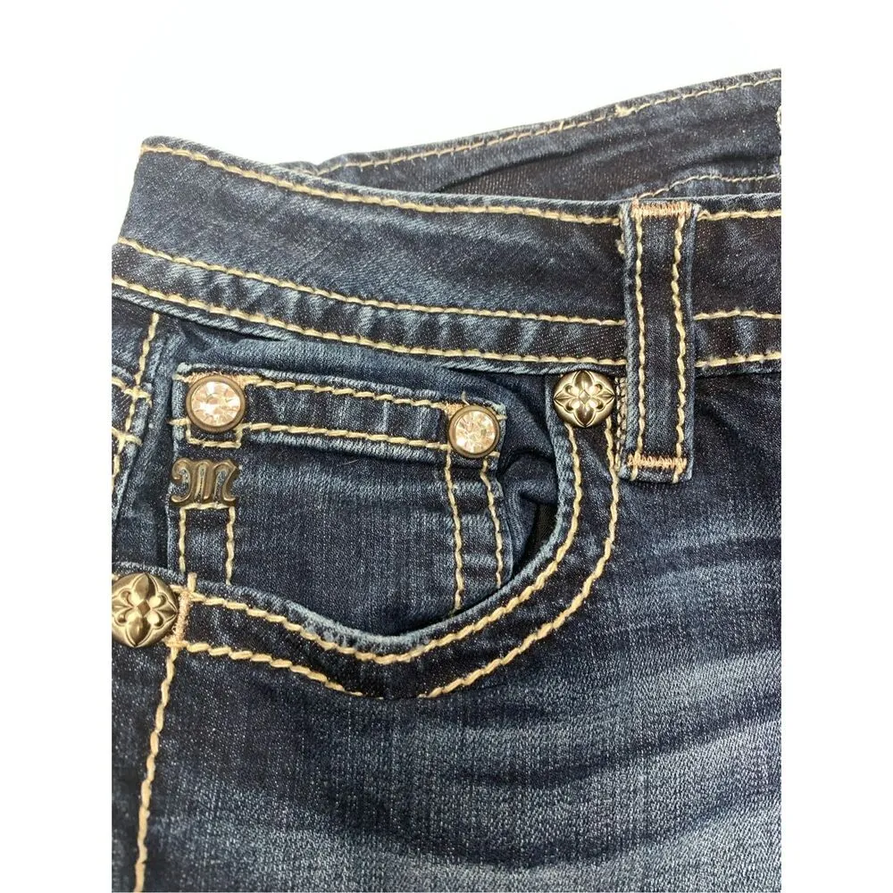Miss Me Jeans Mid Rise Capri Size 29 - Image 5