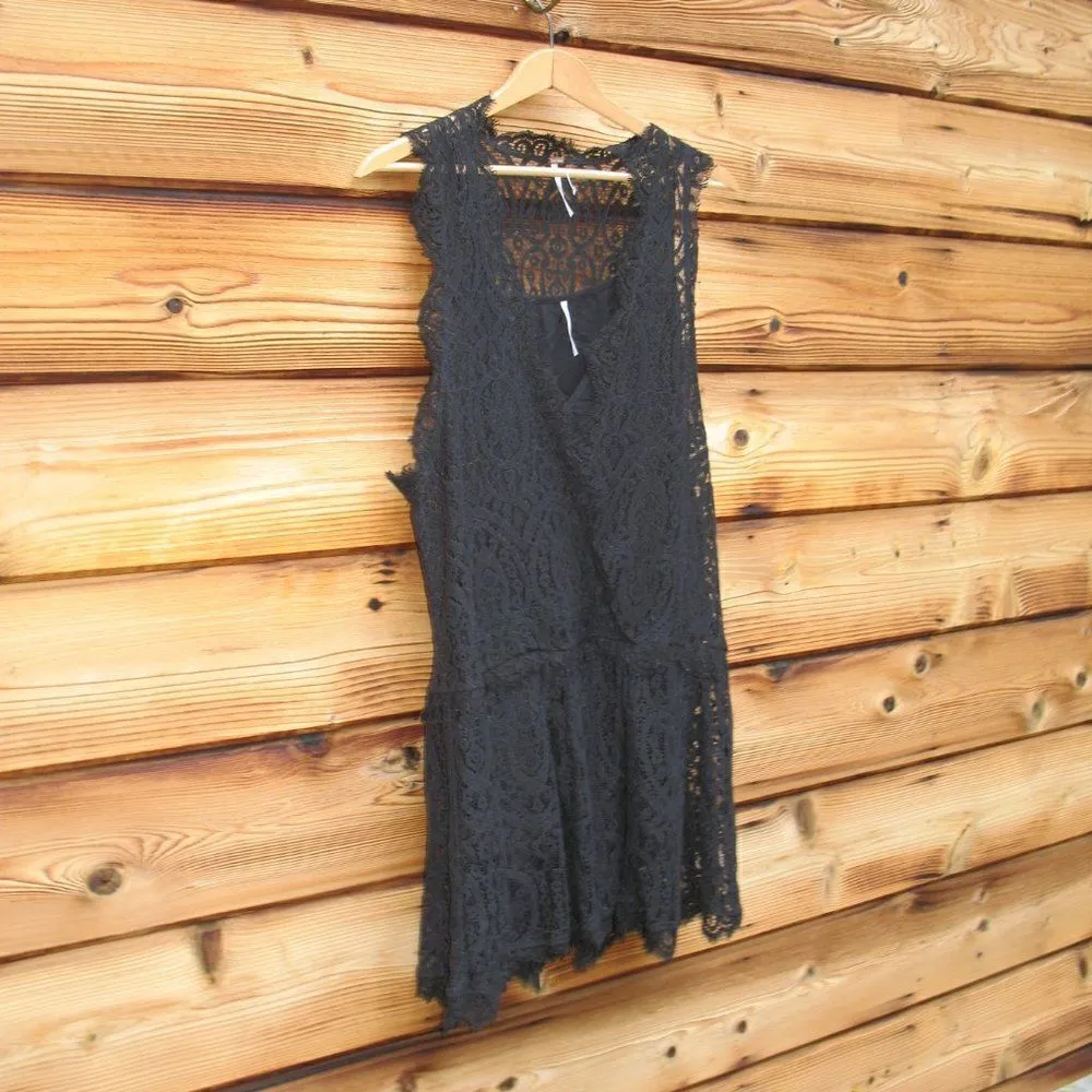 NWOT Free People  Heart in Two Lace Mini Dress - Image 4