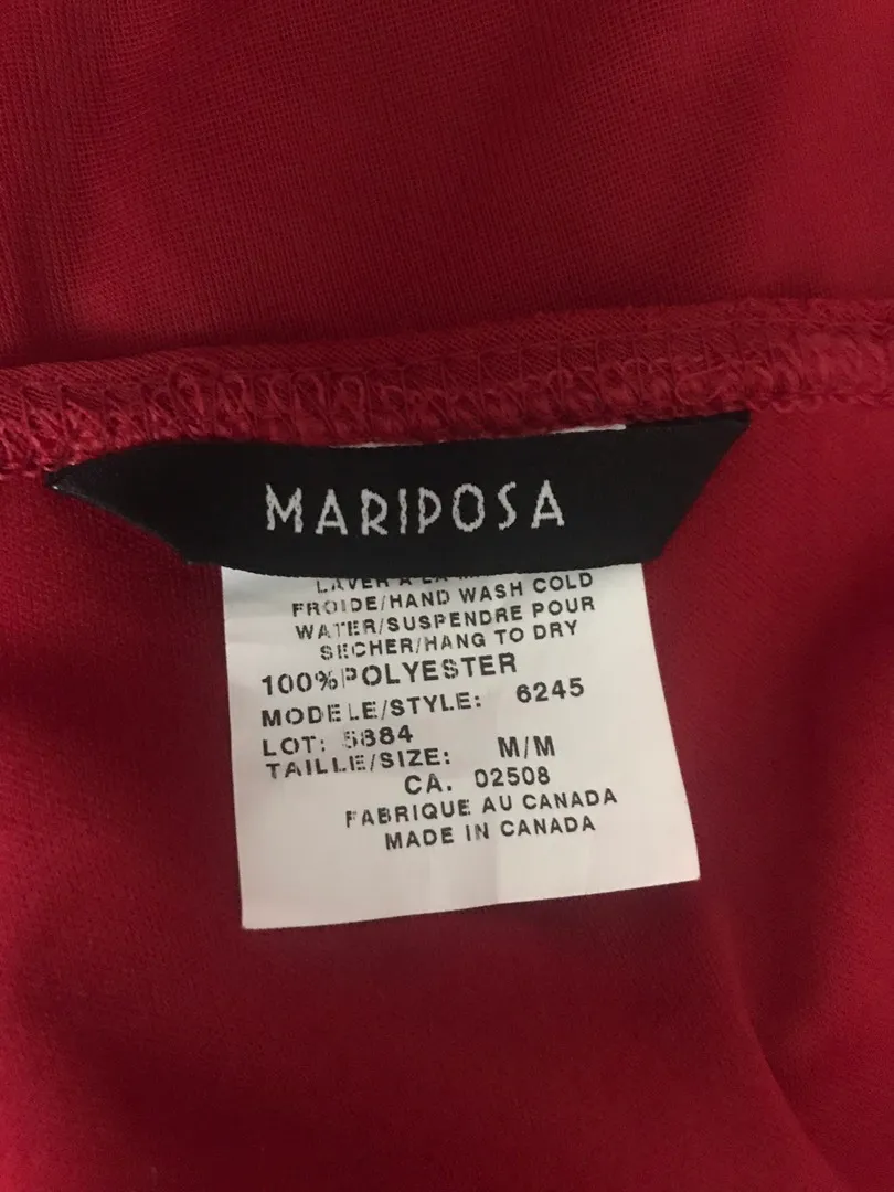 Mariposa Red Prom Dress  - Image 10