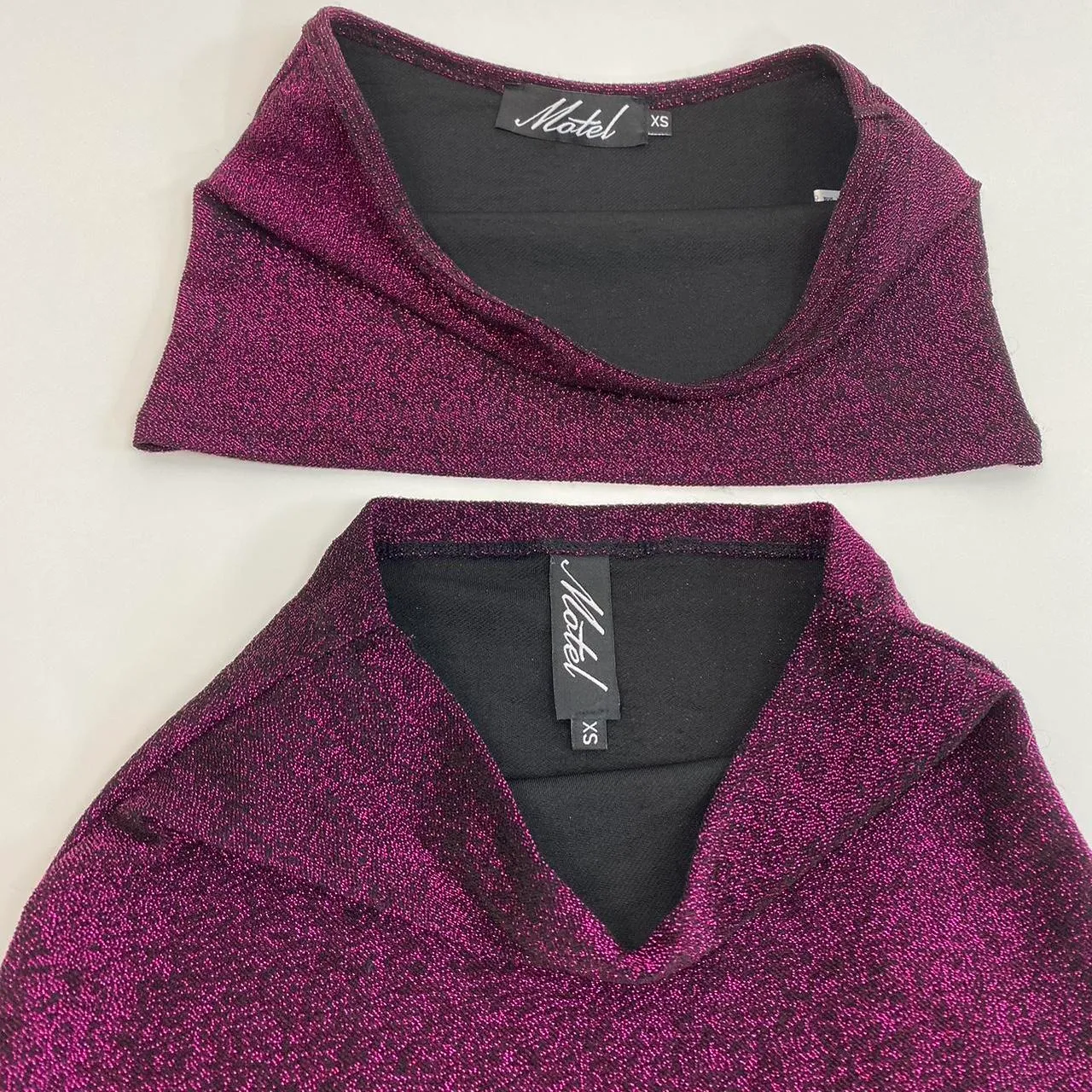 Motel  Purple Sparkly Set - Image 5