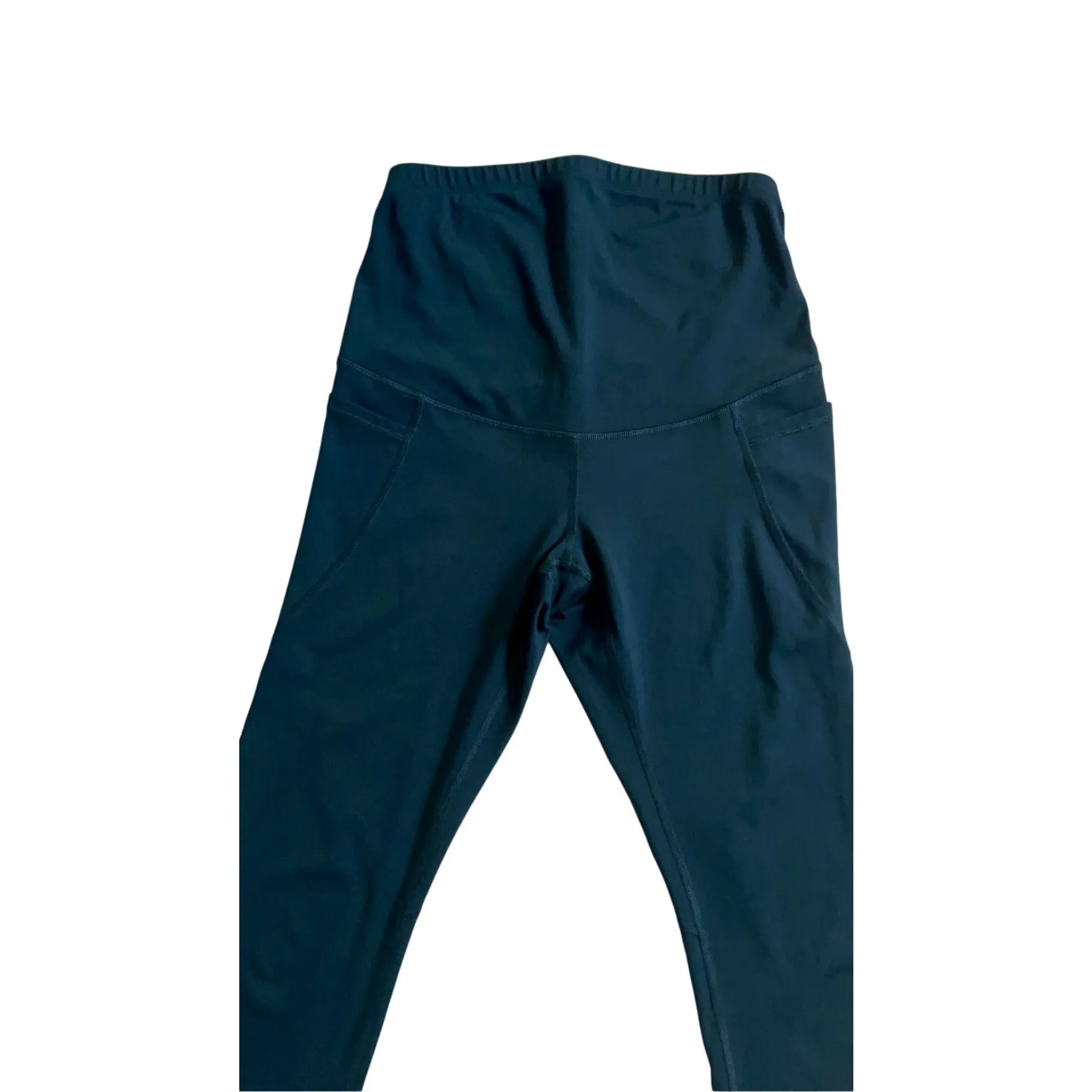 Old Navy Maternity athletic teal leggings size S - Image 5