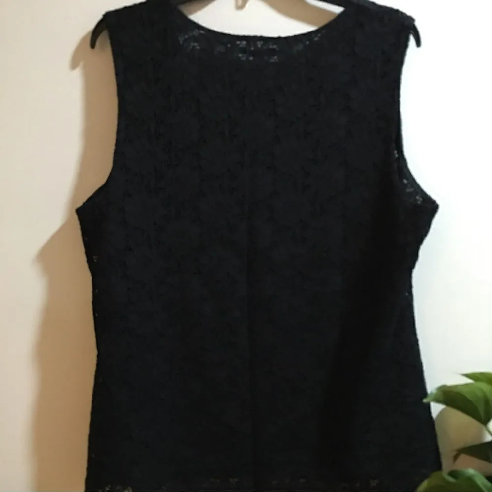 Mesh under lace Tank Top - Image 8