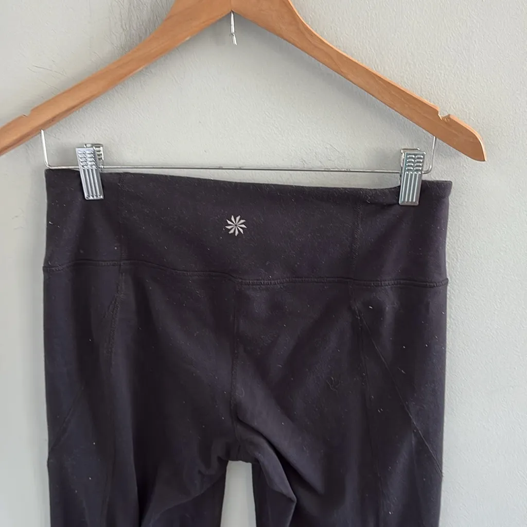 Athleta Black Flare Legging‎ Pant Size Medium - Image 4