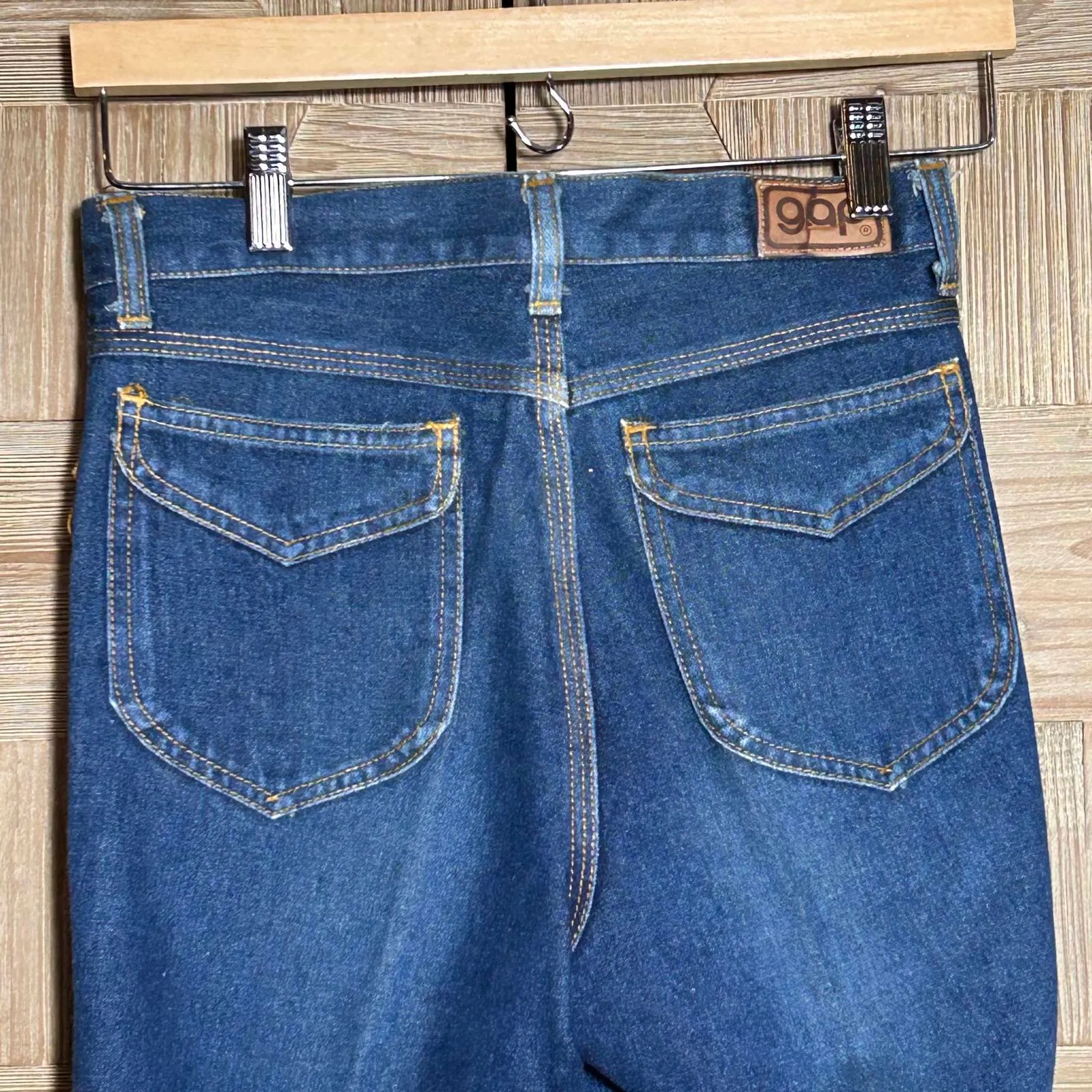 Vintage Gap Womens Denim Jeans Size 27x30 High Waisted 1980s - Image 4