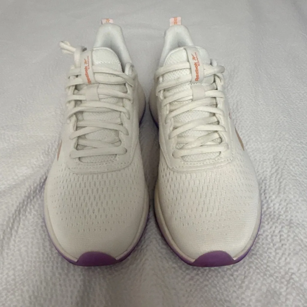 Reebok DMX Comfort Tennis Shoe Women's 8 chalk/purple - Image 2