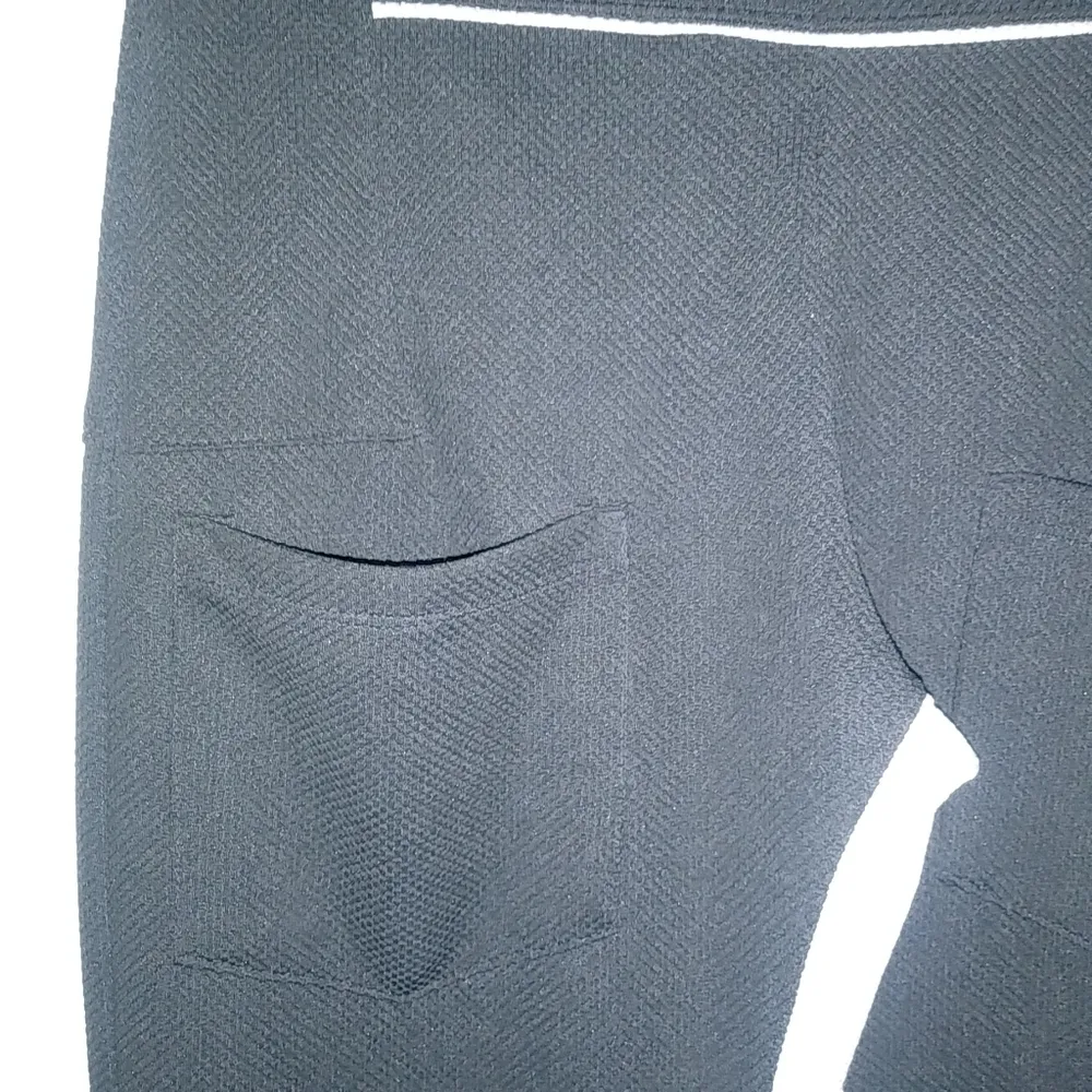 Arestta 42 30x34 Hot! Brazilian Doubleknit Flare Pocket Golf Pants Tall Black Size 30 - Image 7