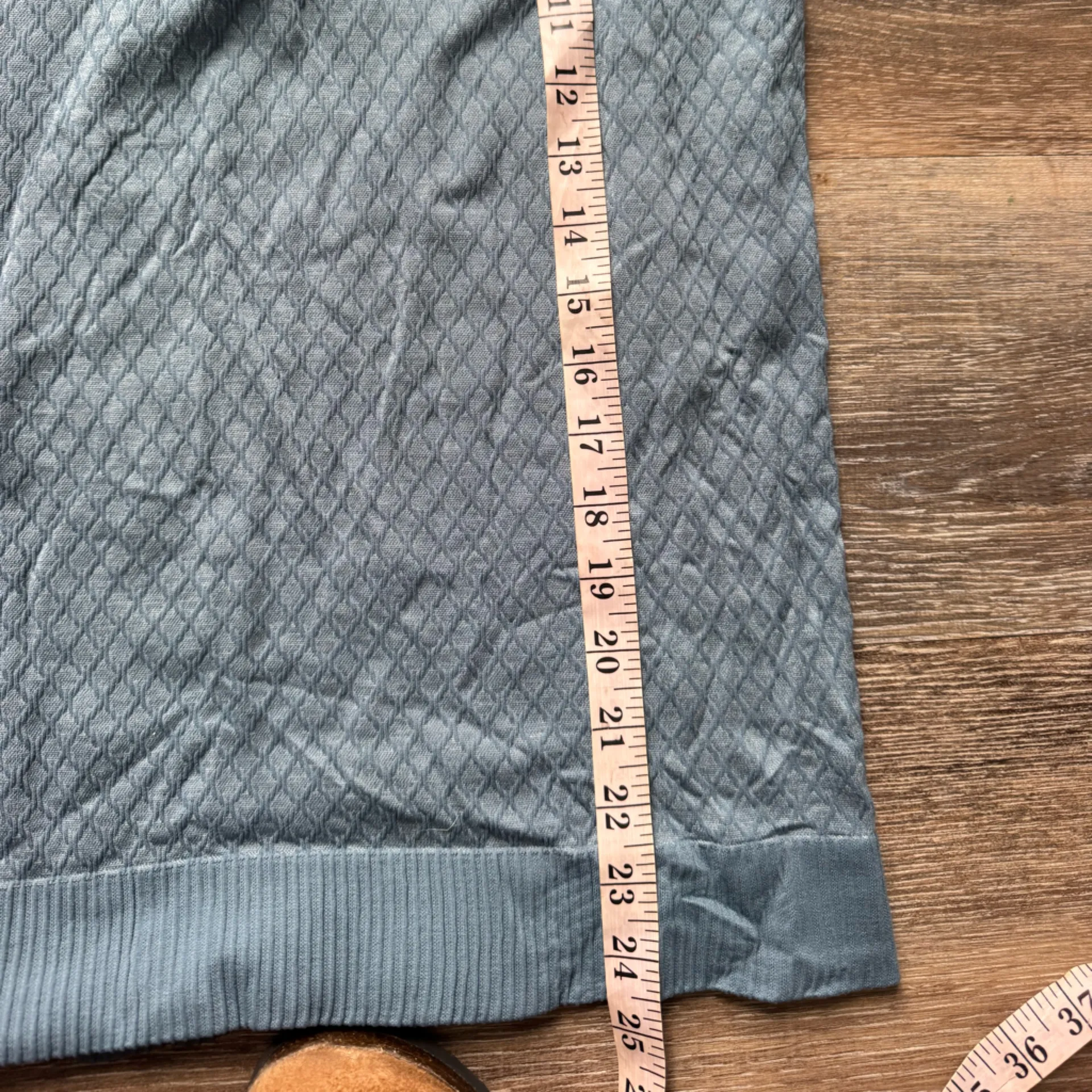 Lululemon  Rest Less Half Zip Light Blue Top 2 - Image 4