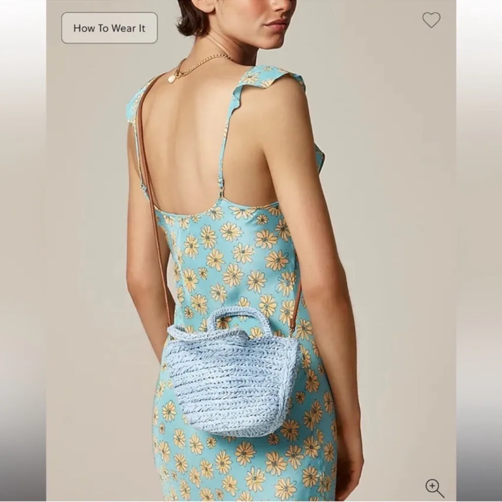 J.Crew  Small Malta handwoven straw bag - Image 2