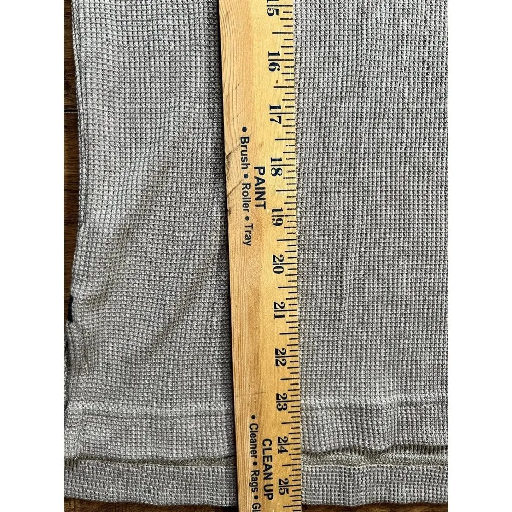 Free Fly Women's Bamboo Waffle Hoodie Ultra Soft Thermal Knit Hooded Top size XS Tan - Image 5