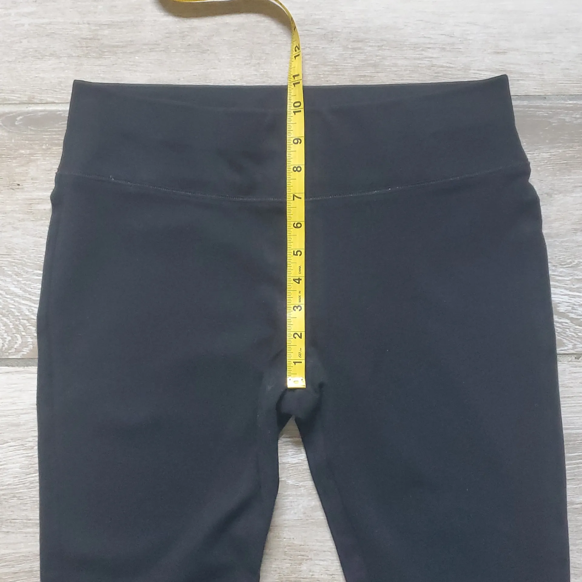 INC International Concepts Black Leggings | INC Legging Fit Pull On Pants Size 10 - Image 5