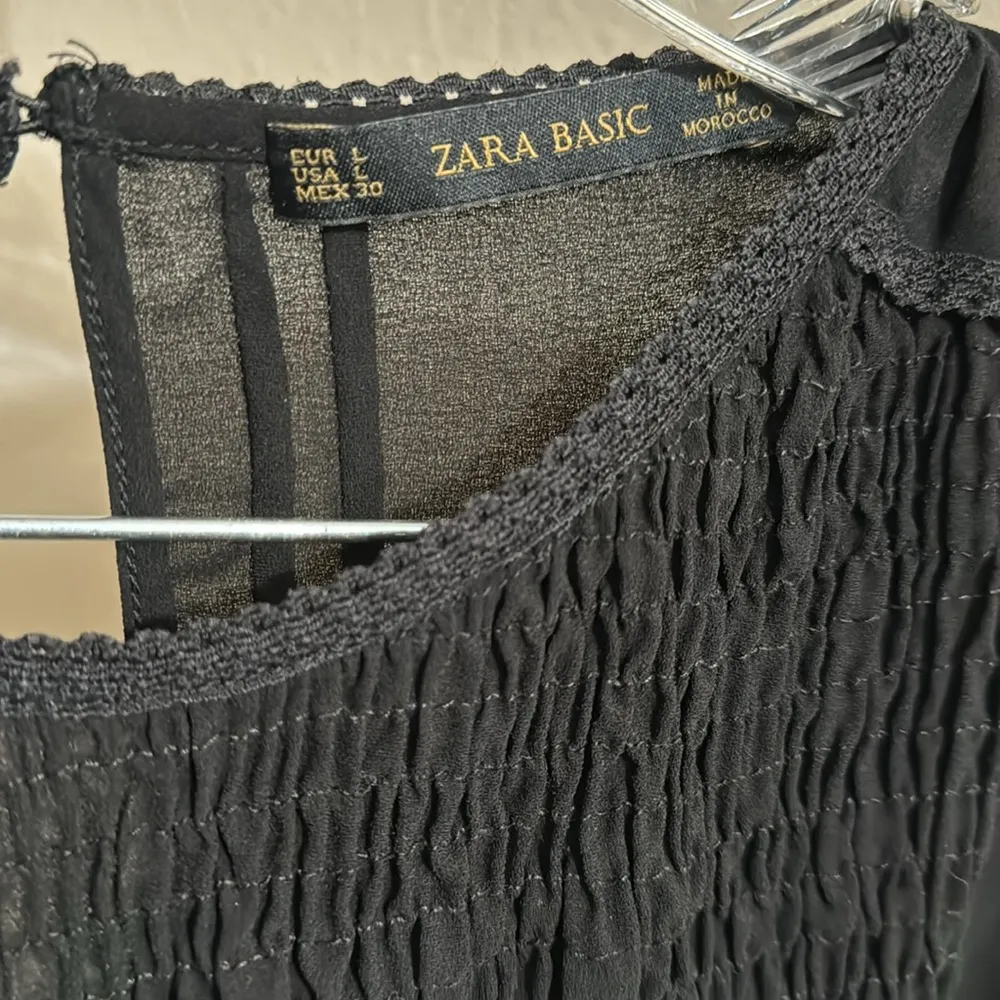 Zara Basic long sleeve blouse - Image 9