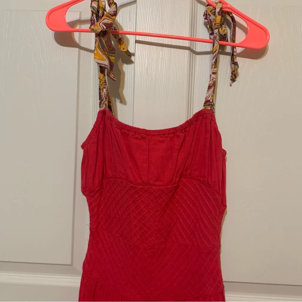 Free People Santorini Pink Maxi Dress - Image 4