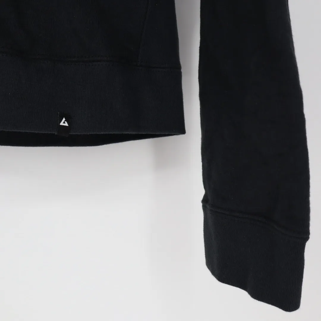 American Giant Full Zip Hoodie Black Cotton Made in USA Casual Athleisure XS - Image 4