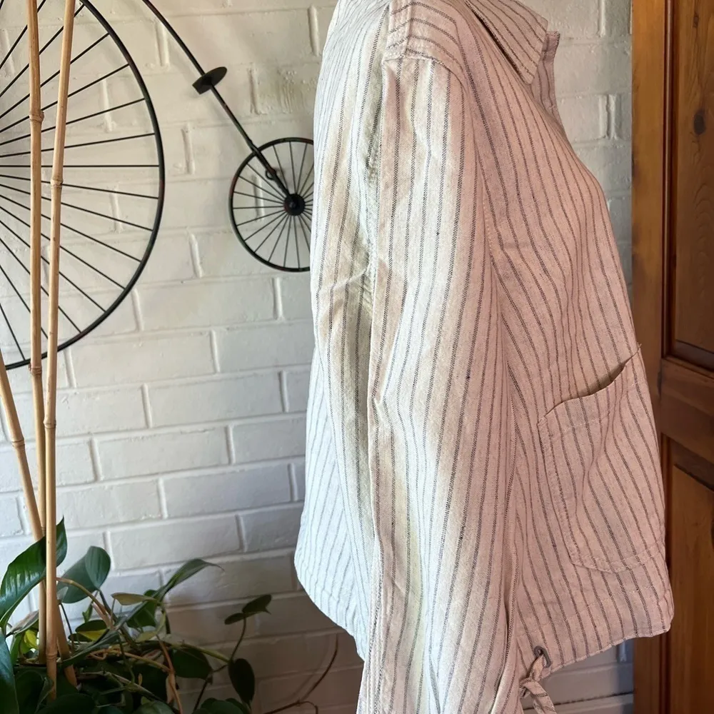 Rag and Bone striped naval chore jacket inL/L - Image 5