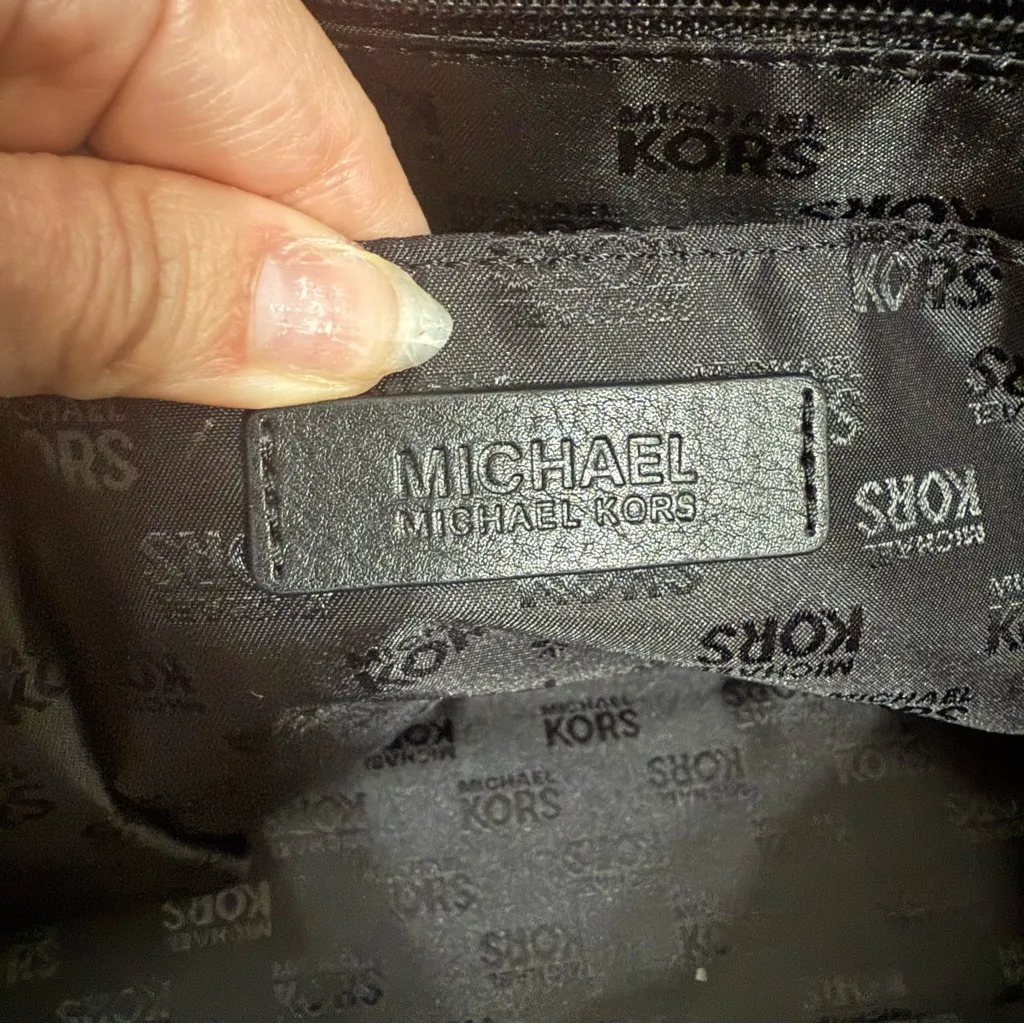 Michael Kors Veronica Monogram Canvas & Leather Dome Satchel - Image 7