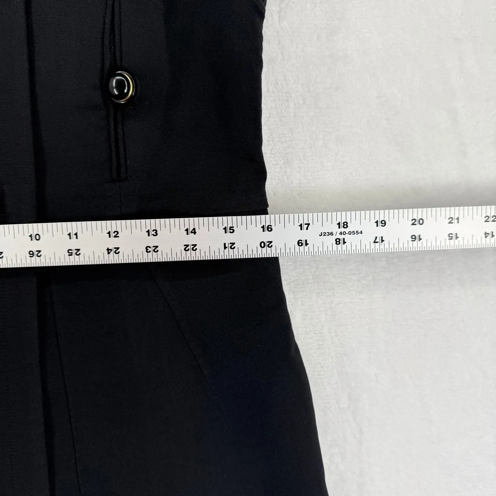 MARNI Black Silk Wool Blend Button Front Midi Coat Jacket Size 44 US 8 Italy - Image 5