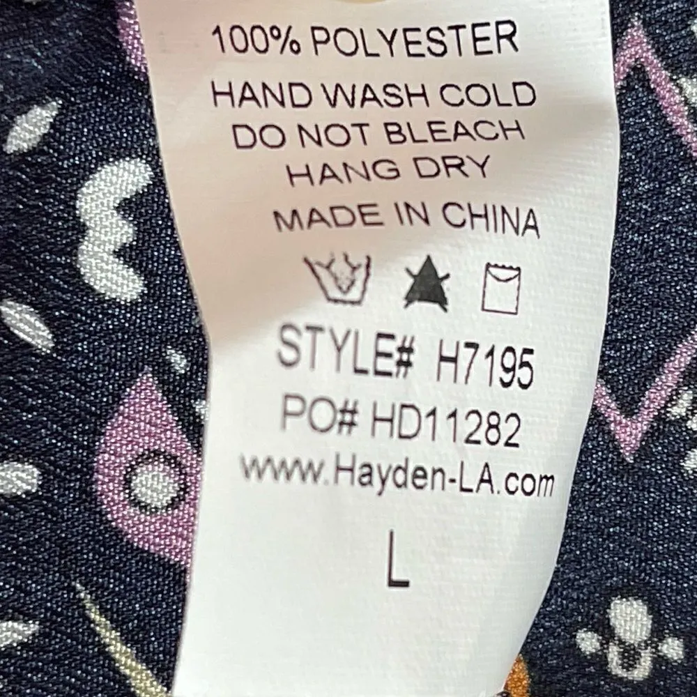 NWT Hayden LA Paisley Camisole Top - Large - Image 12