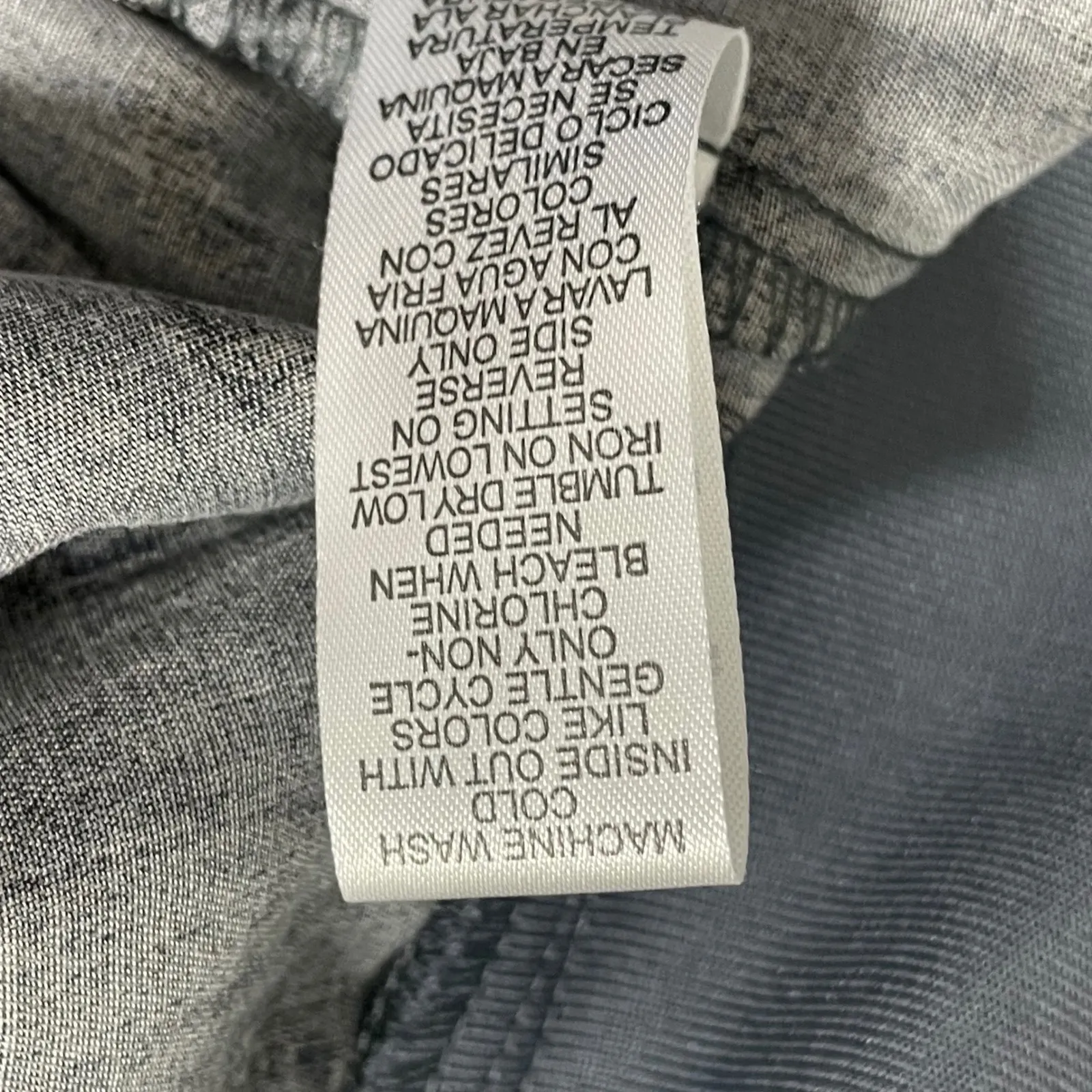 NWT Democracy Midnight Blue Leopard Print Cargo Jogger Pants Women's Size XL - Image 9