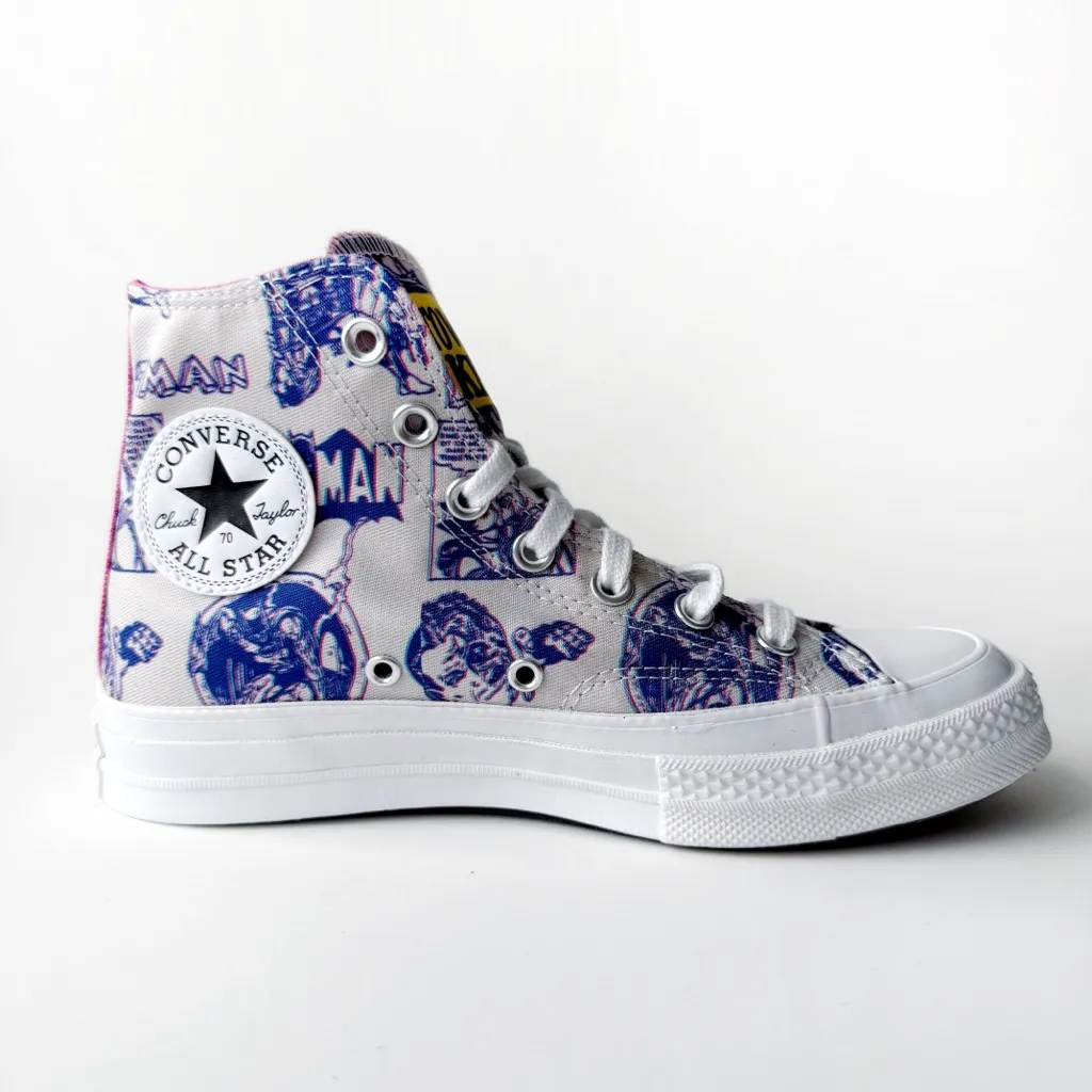 Converse Chinatown Market Batman Sneakers Womens Size 6.5 Shoes High Tops Retro - Image 11