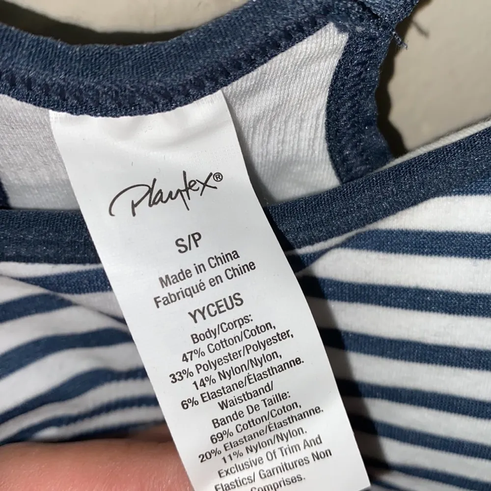 Playtex nursing bra NEW small‎ maternity striped - Image 3