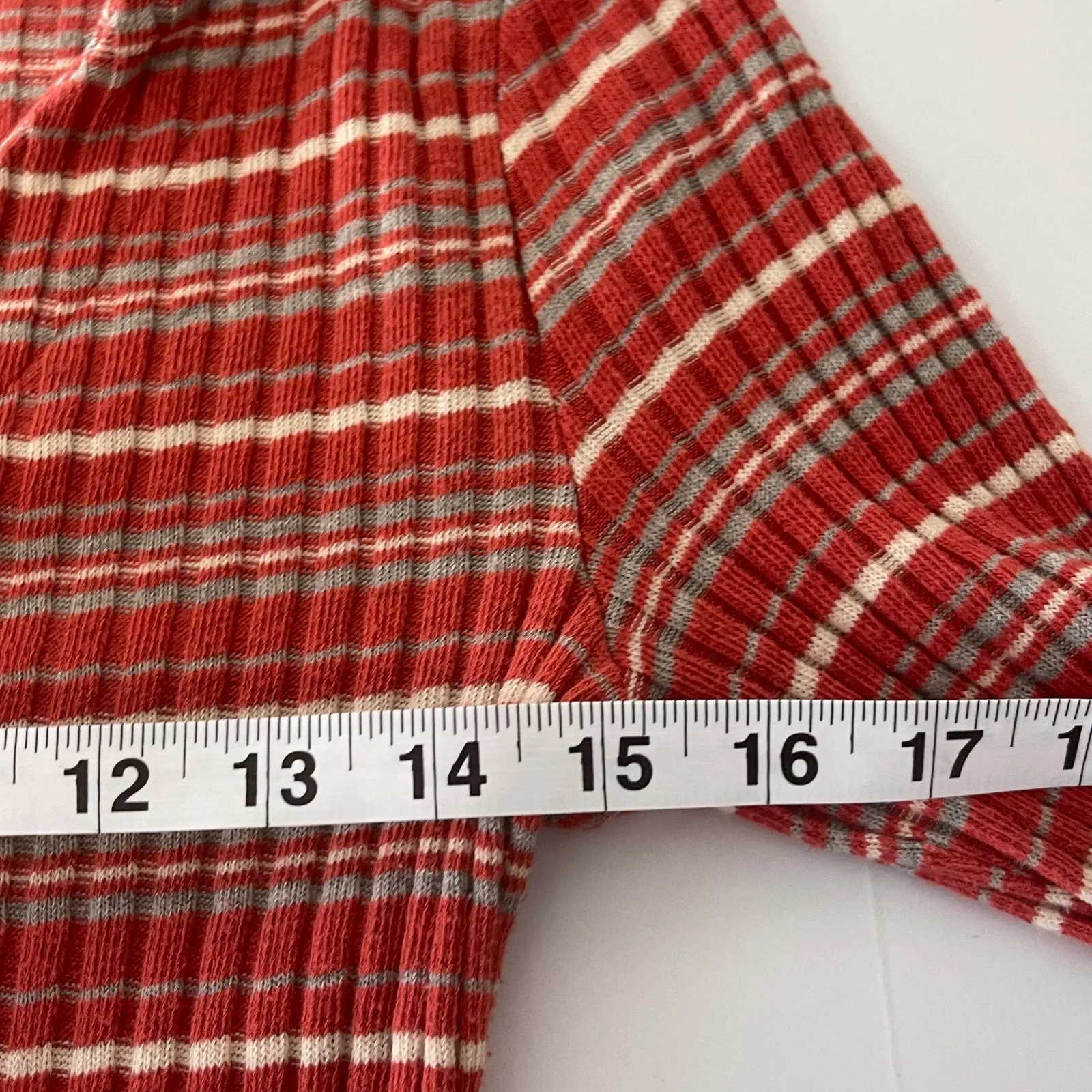 Alya Size Medium Orange Half Button Long Sleeve Sweater Dress 2010s Academia - Image 8