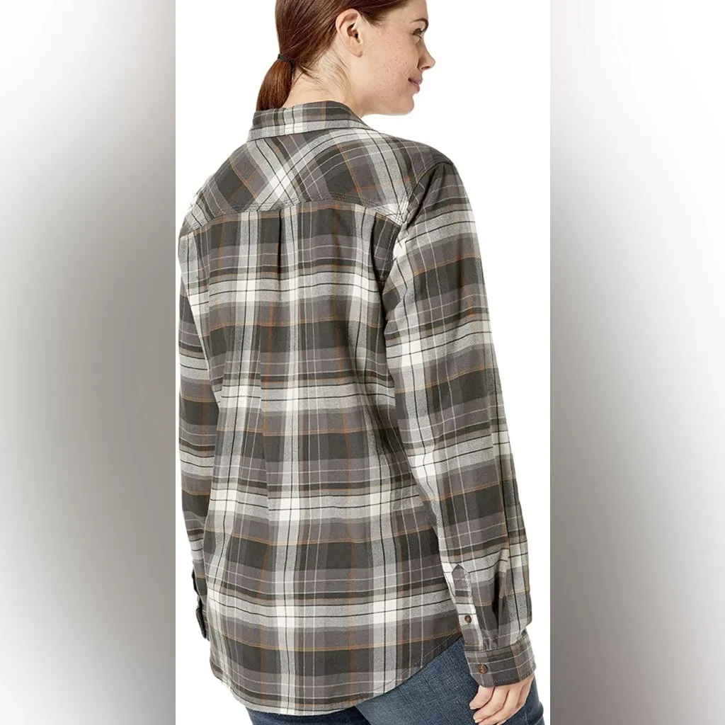 Carhartt Women's Rugged Flex Hamilton Flannel Shirt  sizeS4/6.         order(66) - Image 10