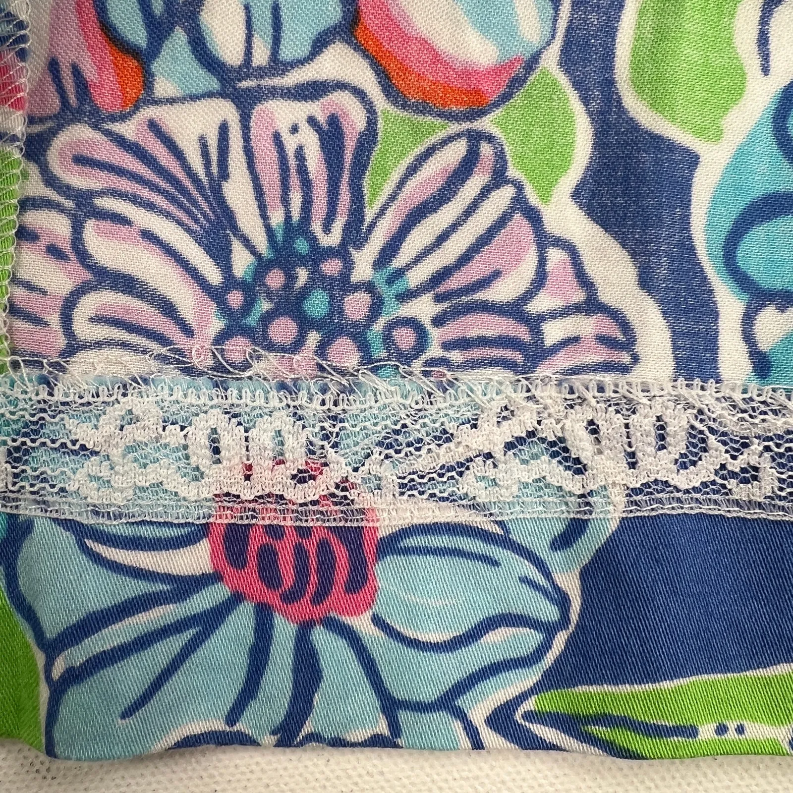 Lilly Pulitzer Allura May Flowers Floral Cap Sleeve Cotton Sheath Dress Size 4 - Image 11