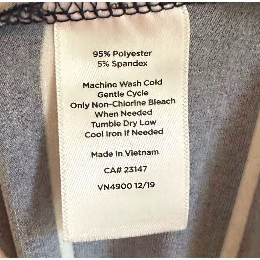 ✨TALBOTS  BUTTON-FRONT STRIPE JERSEY MAXI SZ LARGE DRESS✨ - Image 10