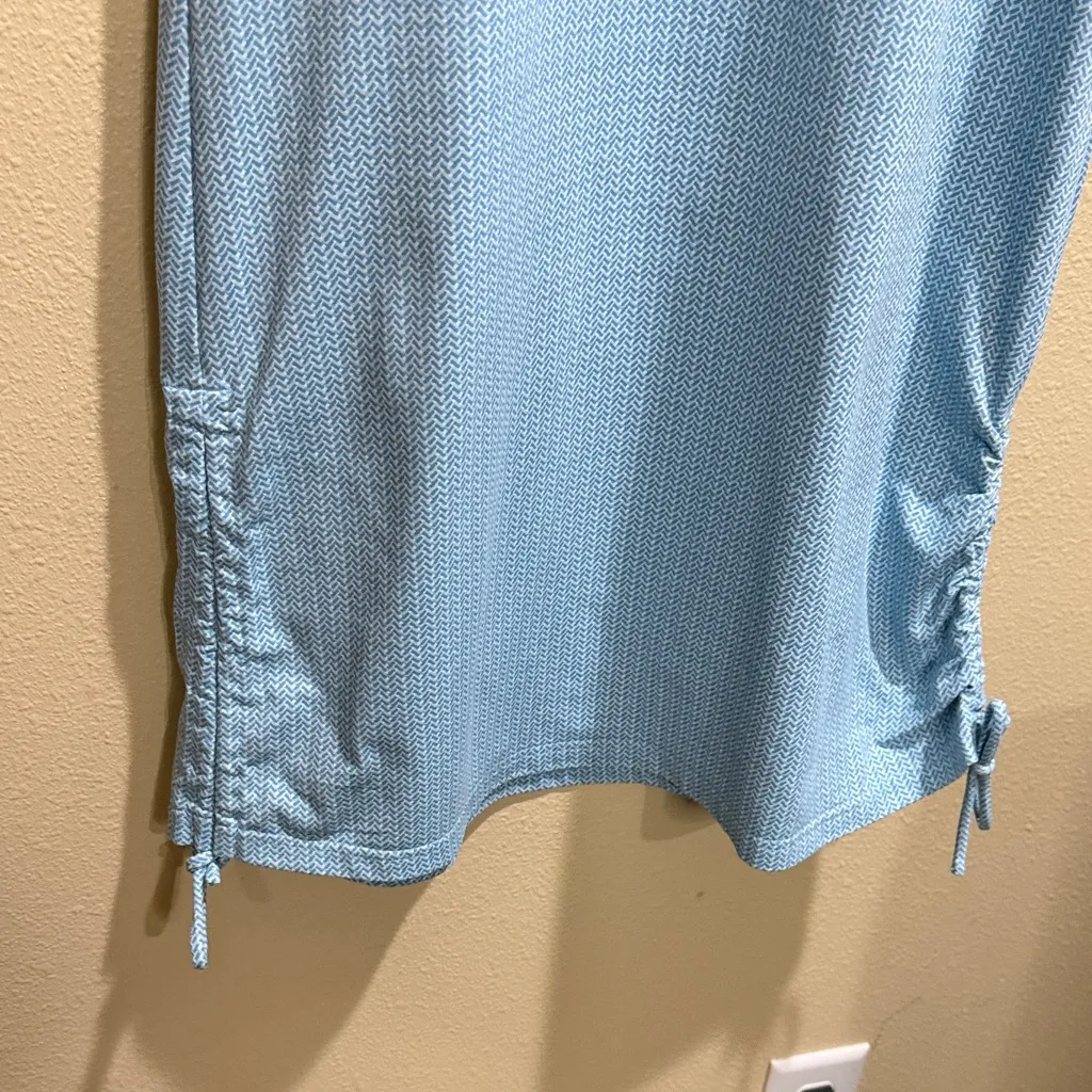 Southern Tide Size Medium Shirley Blue Niagara Print Performance Dress - Image 6