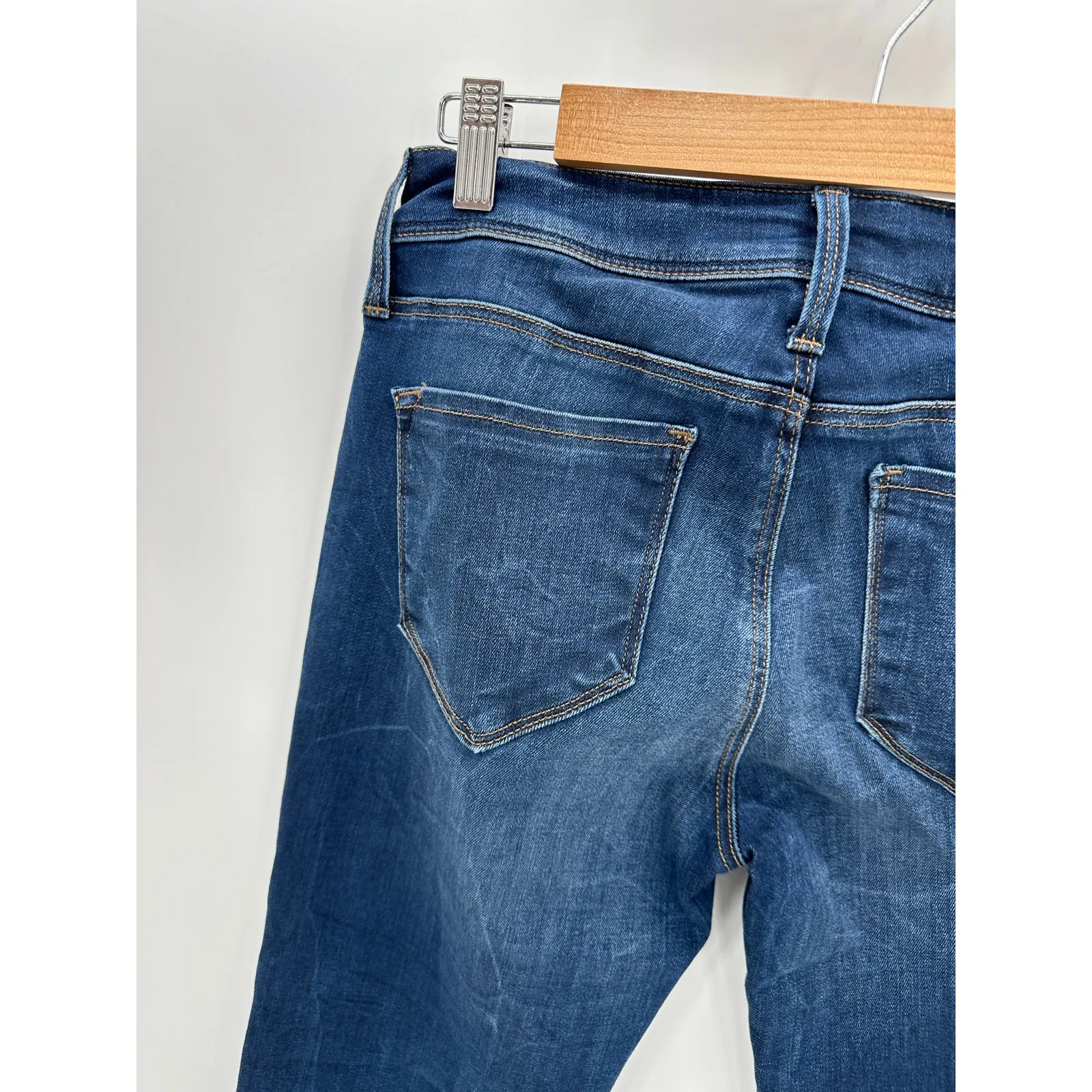 Mavi Jeans Womens Straight Leg Jeans Kerry Mid-Rise Denim Size 28 Stretch - Image 9