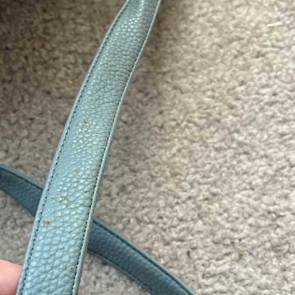 Light Blue Bow Top Handle Shoulder Bag | Cute Coquette Soft Girl Purse - Image 8