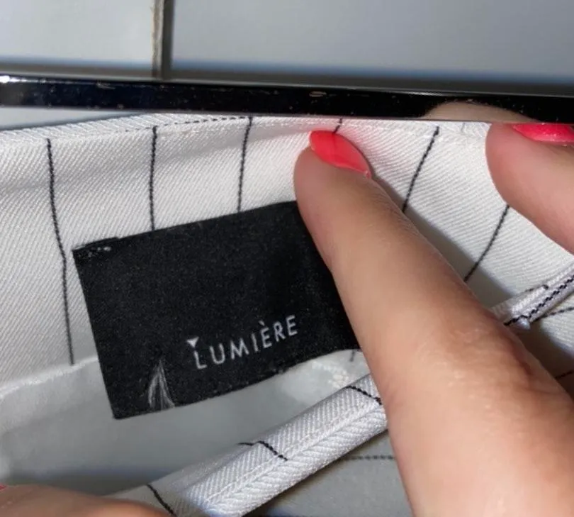 Lumière white Skirt - Image 4