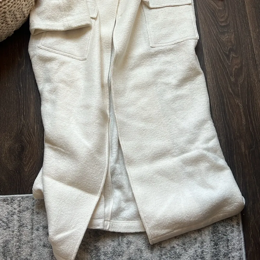 Oversized Loose Wool Blend Coat - Image 2