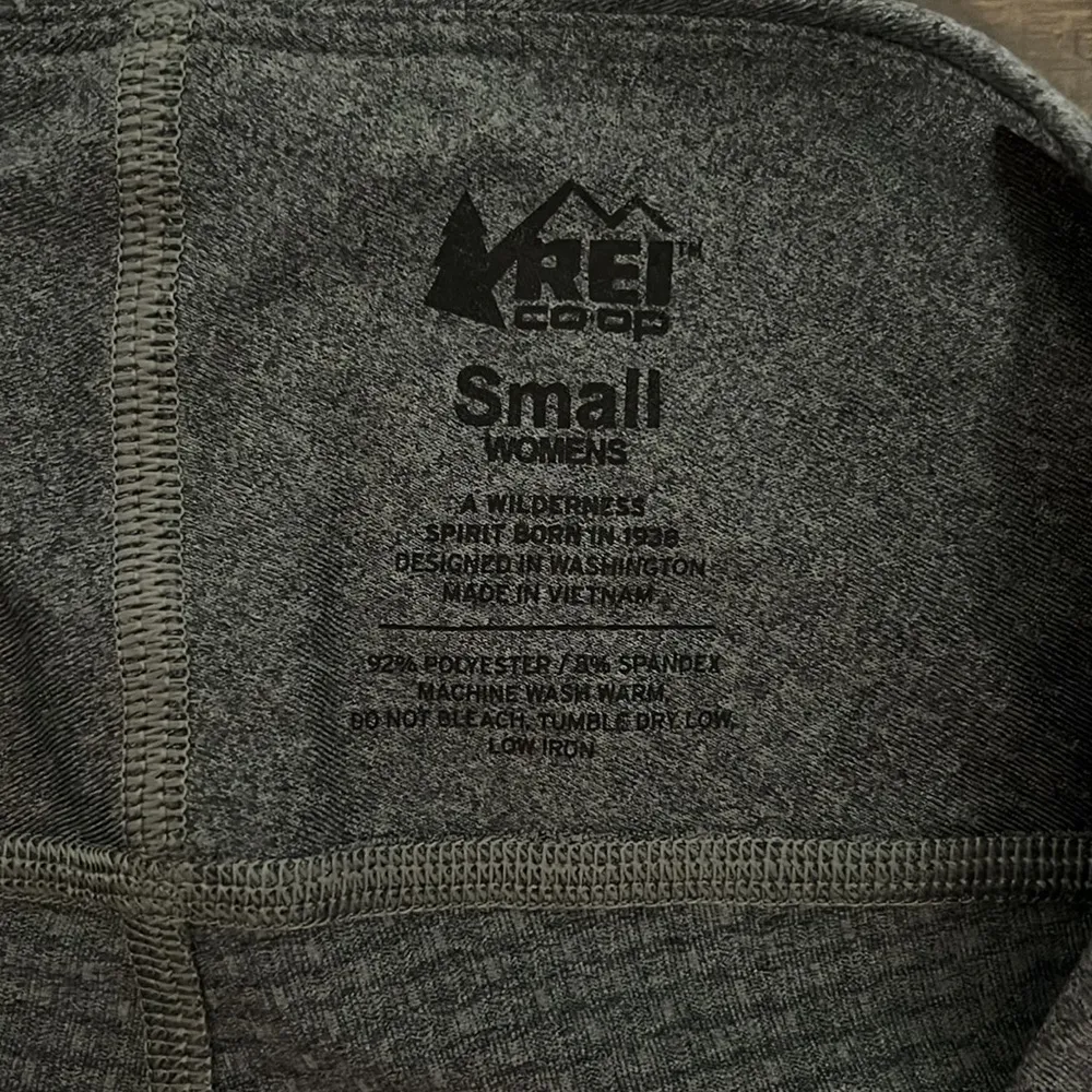 REI Grey Leggings Size Small EUC Gray - Image 9
