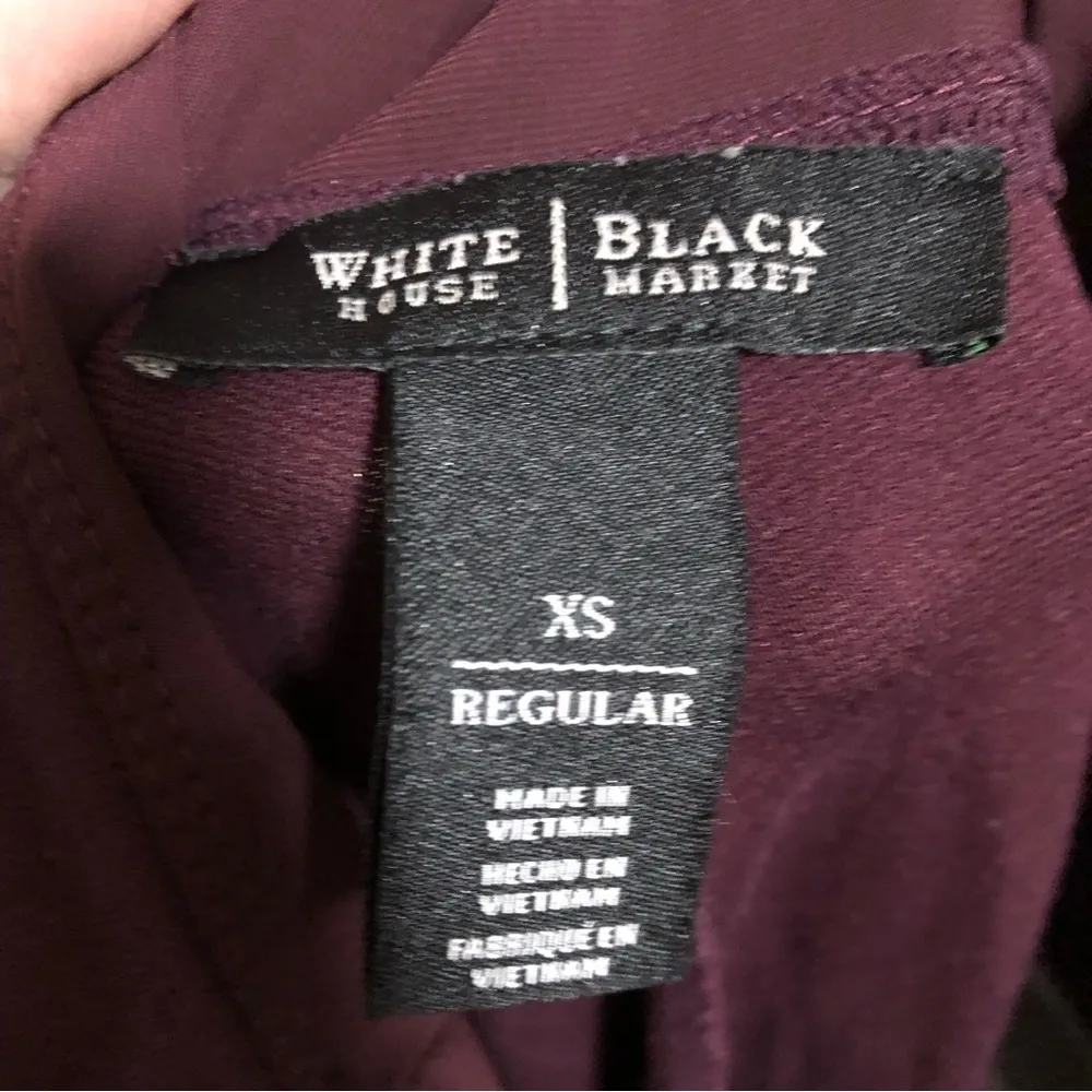 White House Black Market Leggings Purple Regular XS - Image 3