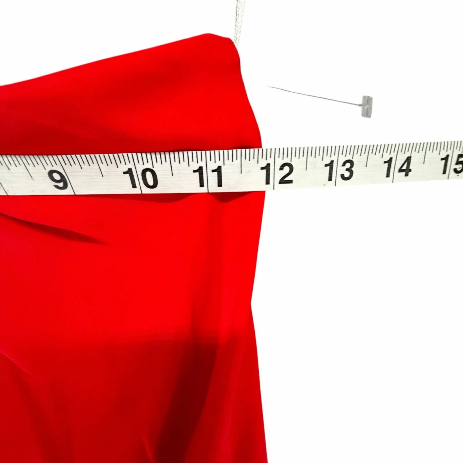 Superdown Arielle Slit Maxi Skirt Womens XXS Red Surplice Sultry Modern Femme - Image 7