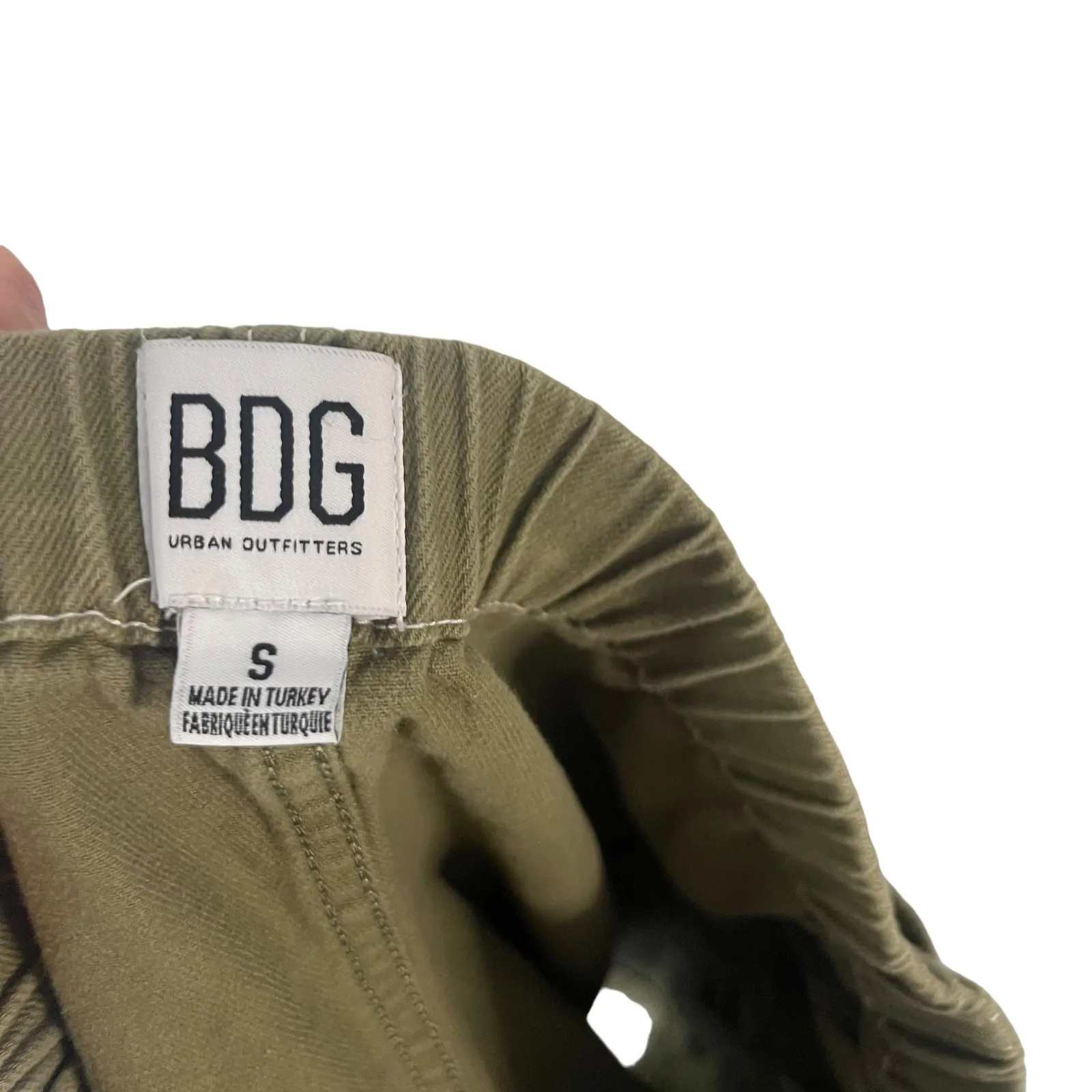 Urban Outfitters BDG‎ Women's Size Small Green Pull On Shorts - Image 4