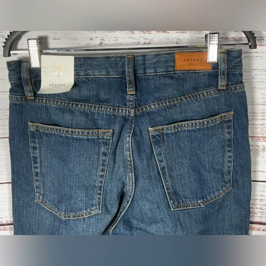 Sezane Raw Hem Jean 1967 Size 31 - Image 5