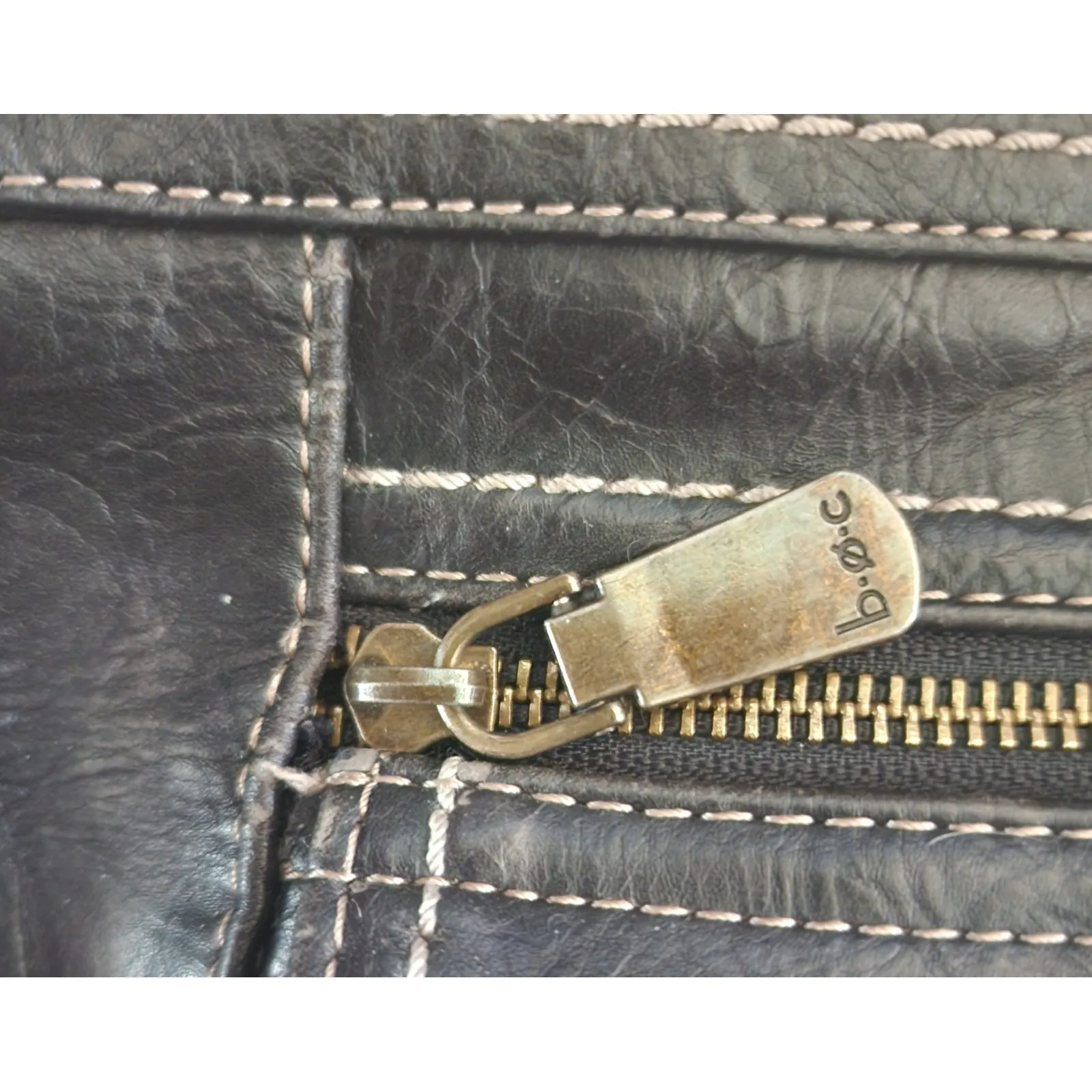 b.o.c. Born‎ Concept Black Faux Leather Shoulder Bag Crossbody Purse - Image 3