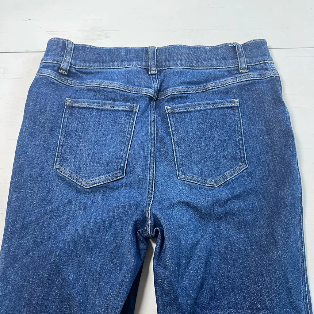 Spanx Woman’s Flare Jeans Large High‎ Waist Stretch Denim Pull-On Long - Image 4