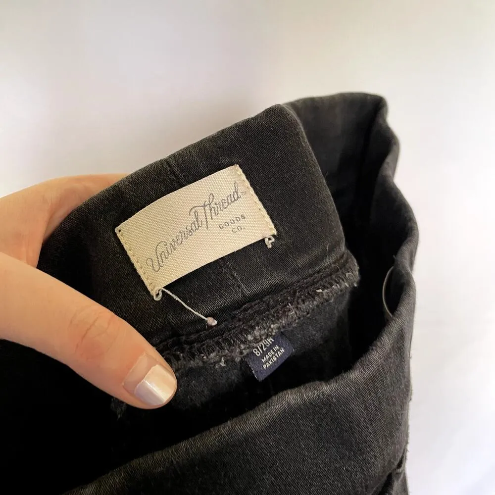 Universal Thread high-rise pull on jegging black jeans women's size 29R cotton - Image 6