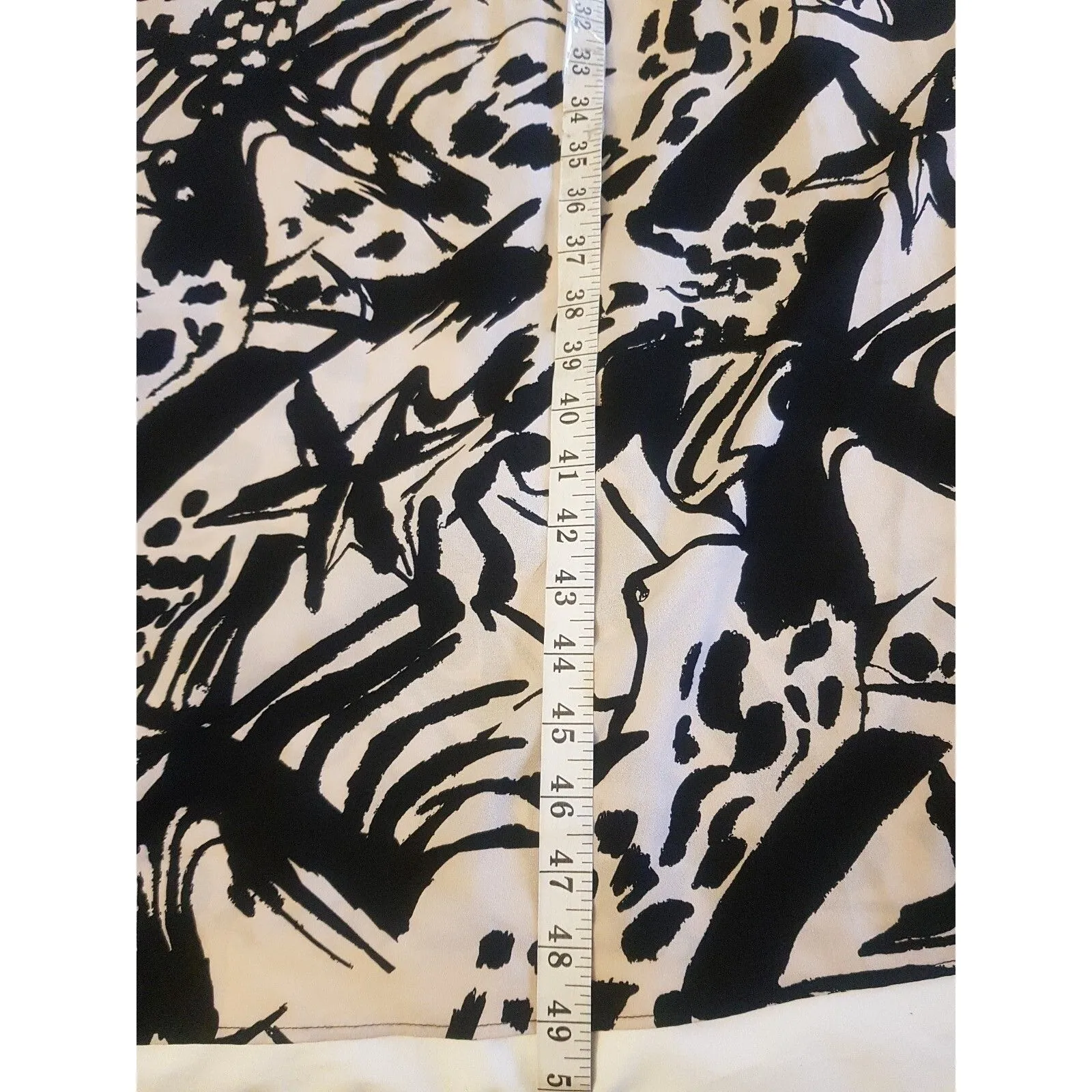 TopShop Womens Dress Sz 4 Midi Safari Vibes Cocktail Night Out Neutral Earthy - Image 13