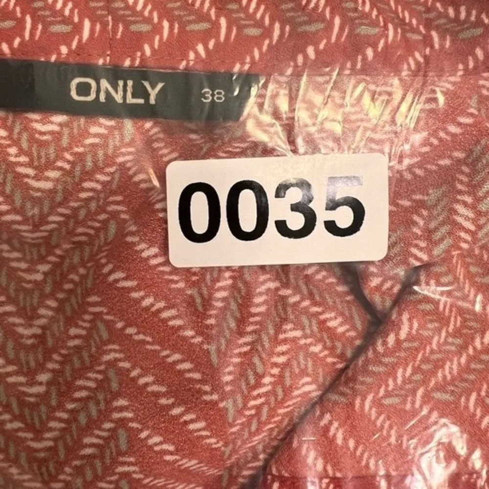 Women’s Only dress midi red sundress chic romantic long sleeve casual size  38 - Image 8